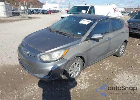 2014 Hyundai Accent Gs from USA, damaged, VIN KMHCT5AE0EU151671